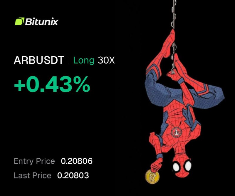 اسکرین‌شات سیگنال ARBUSDT LONG از ANNA TRADE