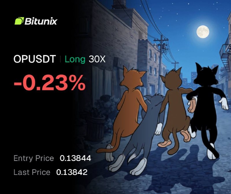 اسکرین‌شات سیگنال OPUSDT LONG از ANNA TRADE