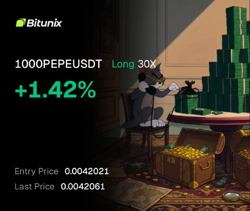 اسکرین‌شات سیگنال 1000PEPEUSDT LONG از ANNA TRADE