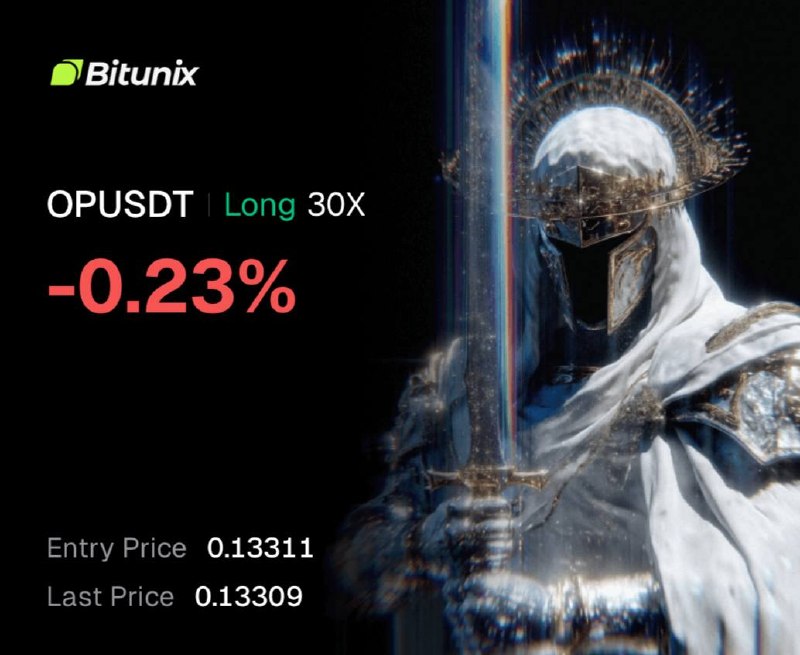 اسکرین‌شات سیگنال OPUSDT LONG از ANNA TRADE