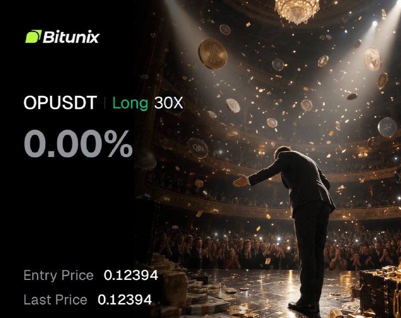 OPUSDT LONG signal screenshot by ANNA TRADE