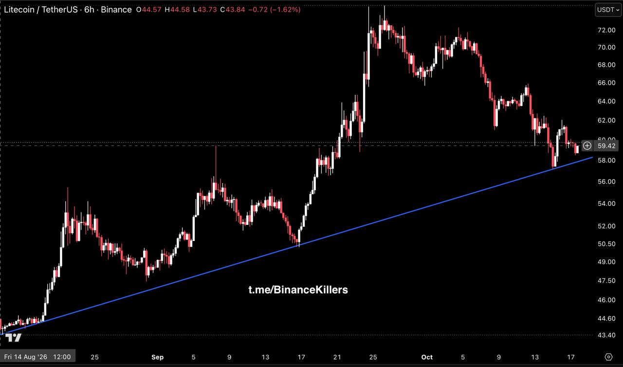 LTCUSDT — chart from the original post by Binance Killers