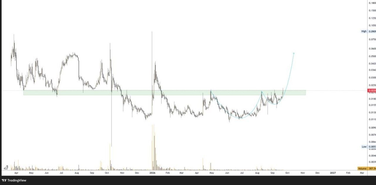 اسکرین‌شات سیگنال BROCCOLI714USDT LONG از Binance Spot & FutuRes Signals 🐋