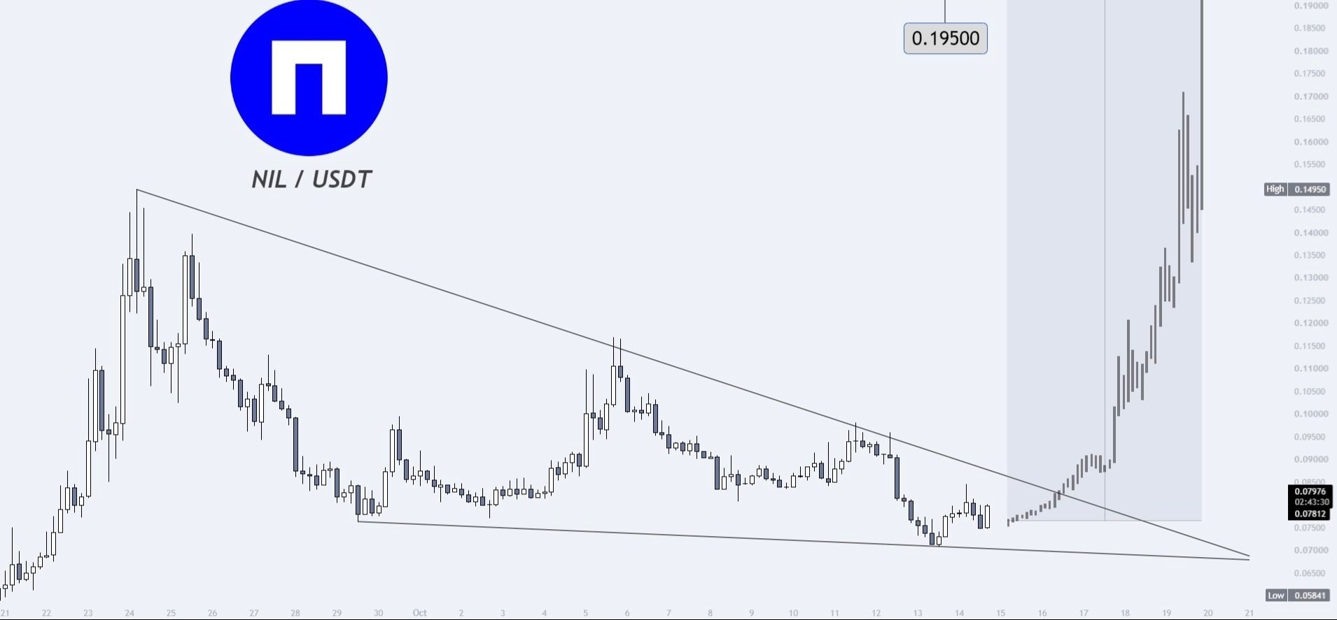 NILUSDT LONG signal screenshot by Binance Spot & FutuRes Signals 🐋