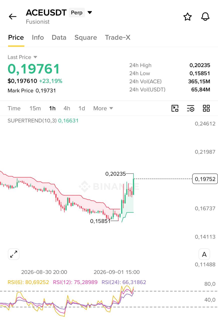 ACEUSDT LONG signal screenshot by Blockchain Usa Official ( Binance ) 🐋