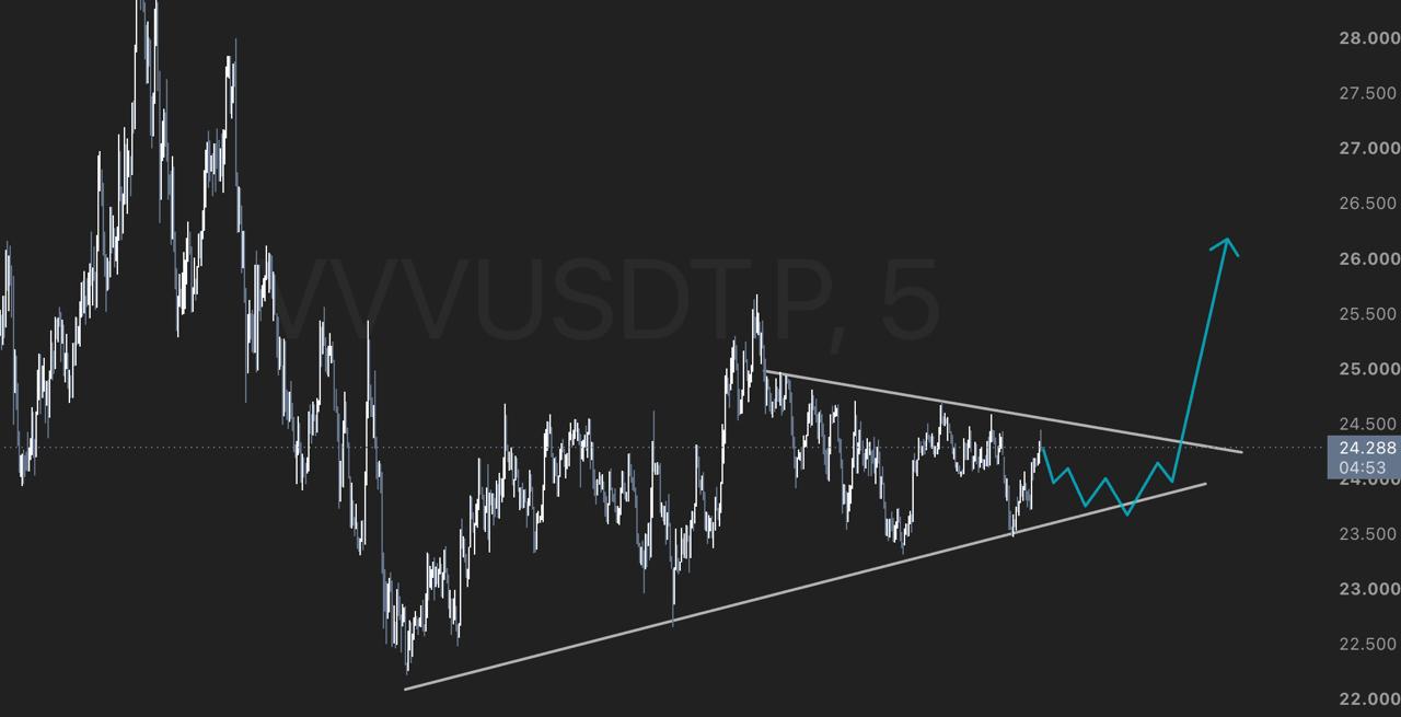 VVVUSDT LONG signal screenshot by Bronks
