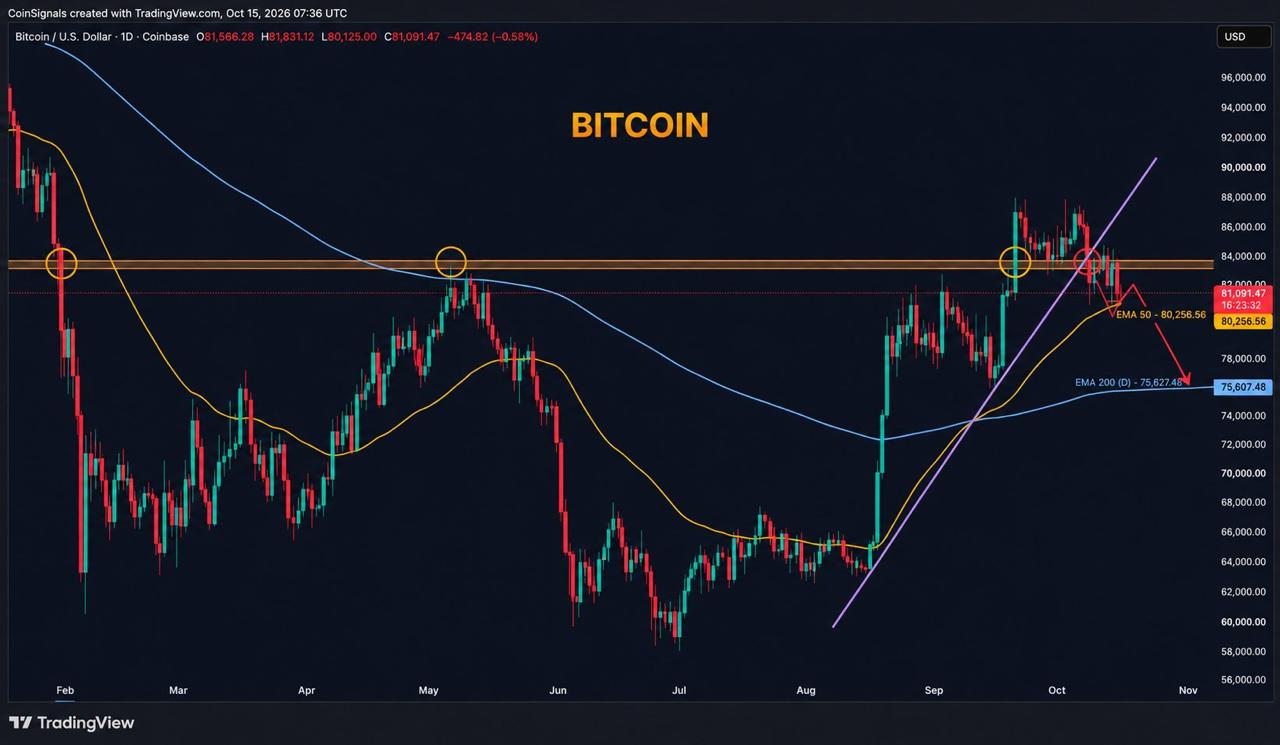 BTCUSDT SHORT signal screenshot by Coin Signals