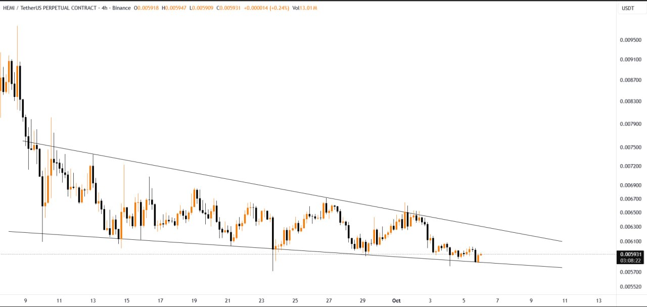 HEMIUSDT LONG signal screenshot by CoinCodeCap Classic