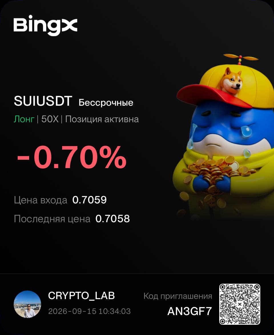 SUIUSDT LONG signal screenshot by CRYPTOLAB