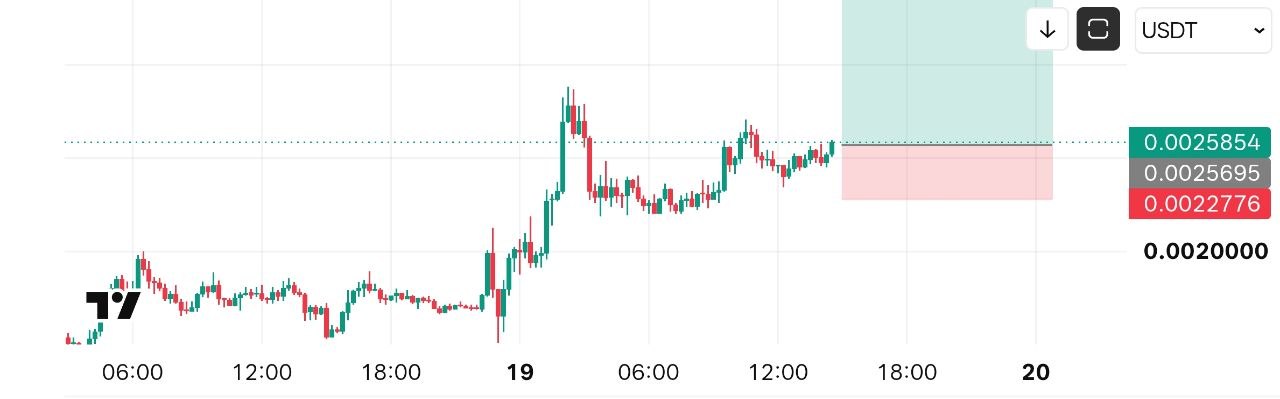 Скриншот сигнала ONEUSDT LONG от Crypto NewYork