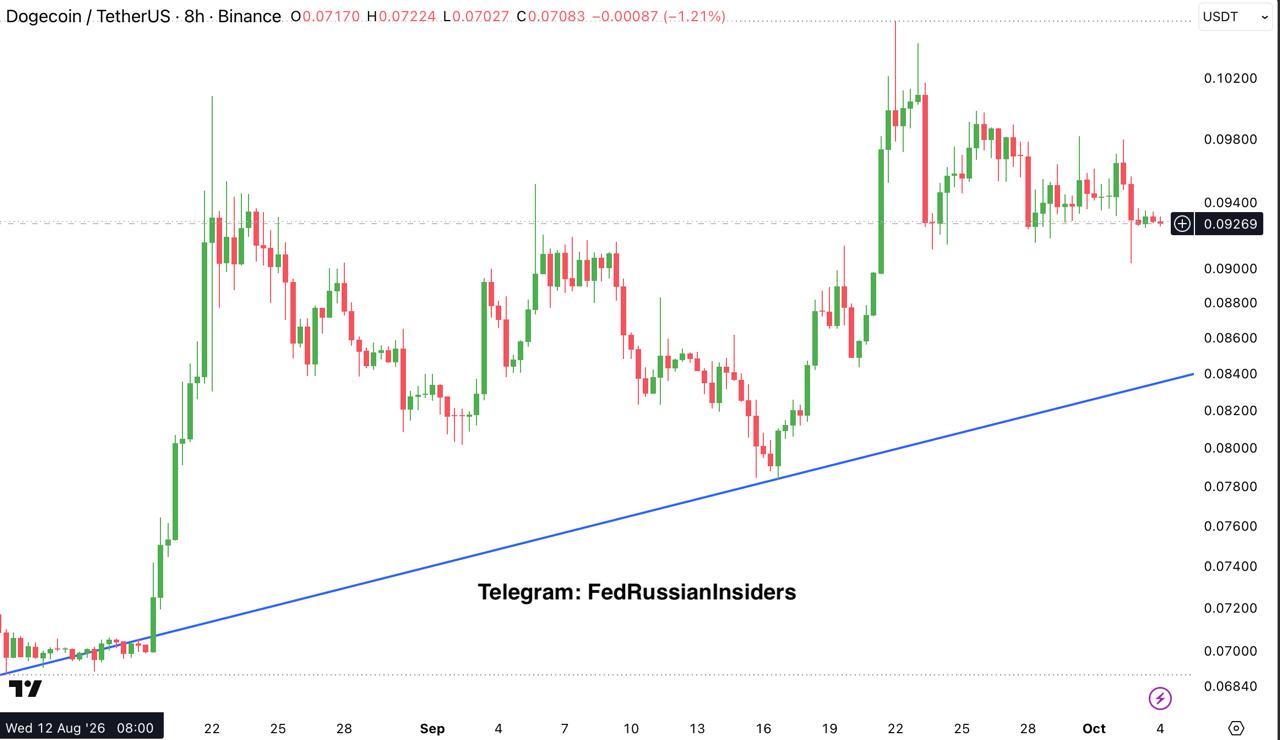 DOGEUSDT — chart from the original post by Fed Russian Insiders