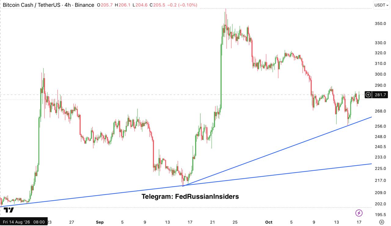 BCHUSDT — chart from the original post by Fed Russian Insiders