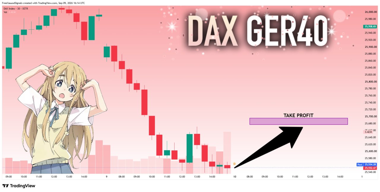 اسکرین‌شات سیگنال DAXGER40USDT LONG از goldprincess
