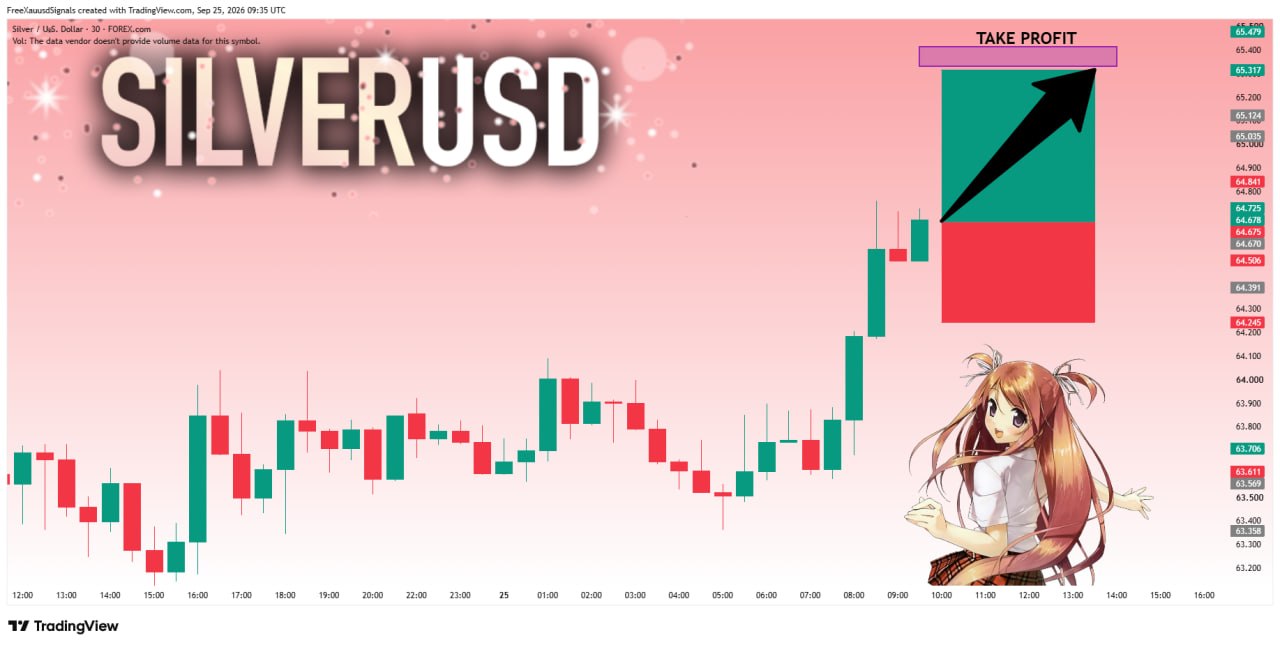 SILVERUSDT LONG signal screenshot by goldprincess