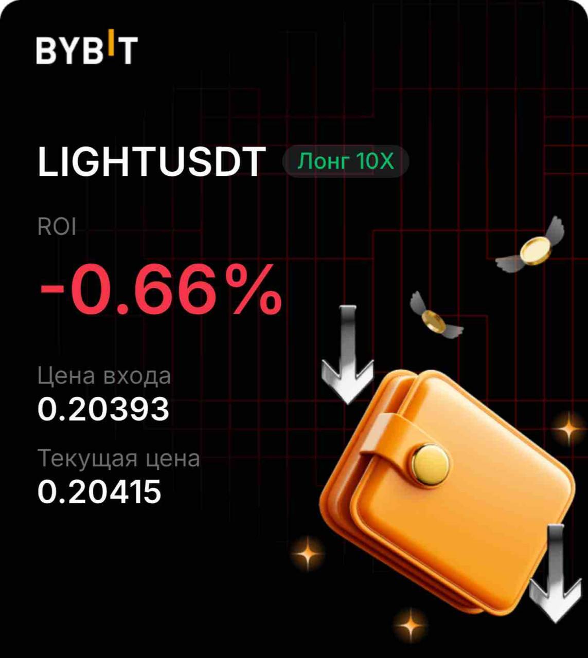 اسکرین‌شات سیگنال LIGHTUSDT LONG از INVEX GROUP