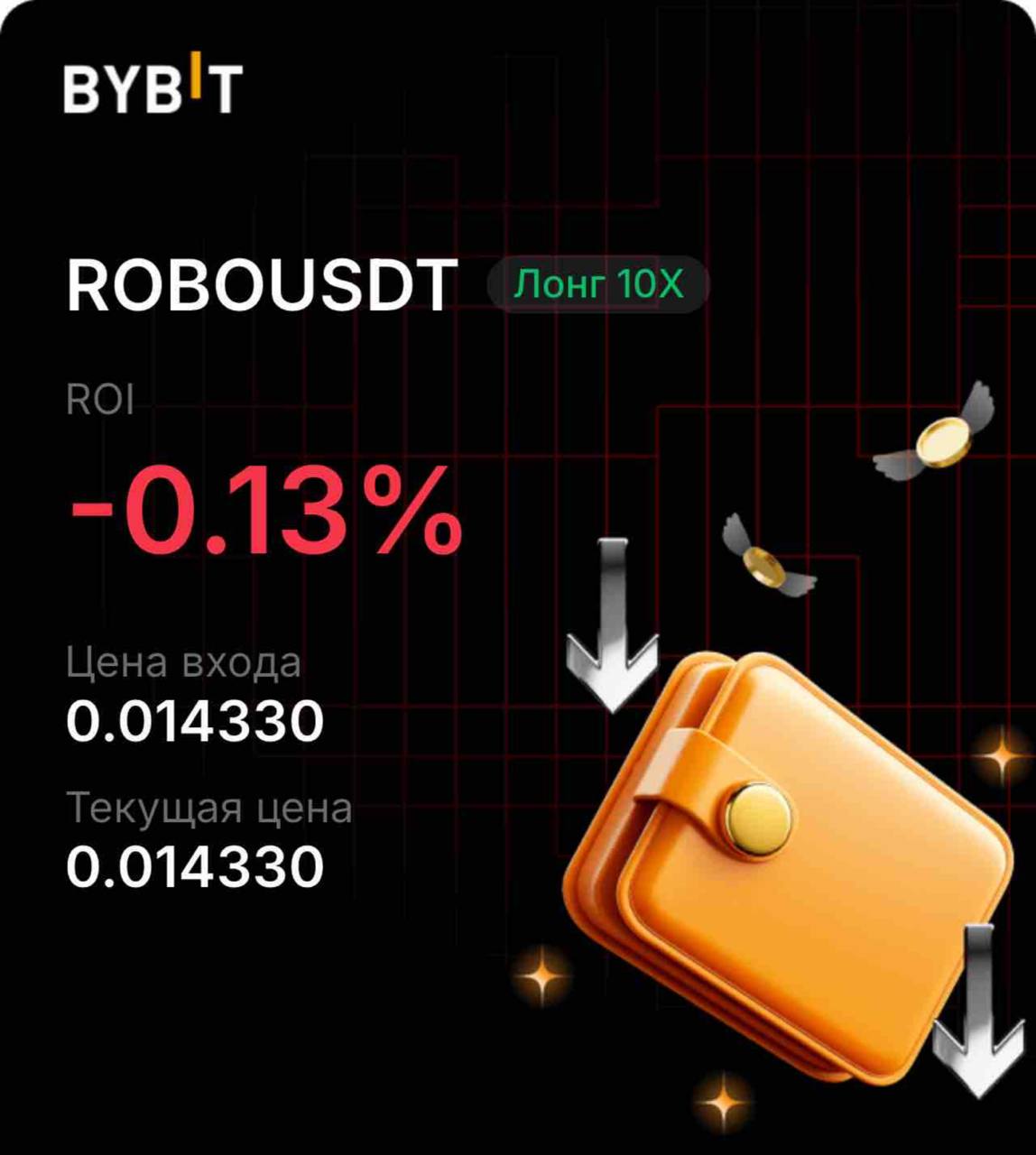 ROBOUSDT LONG signal screenshot by INVEX GROUP