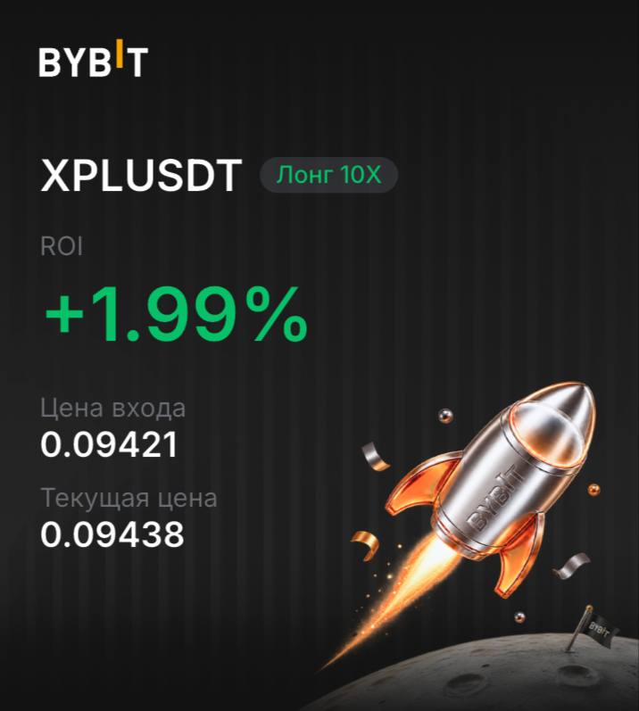 XPLUSDT LONG signal screenshot by INVEX GROUP