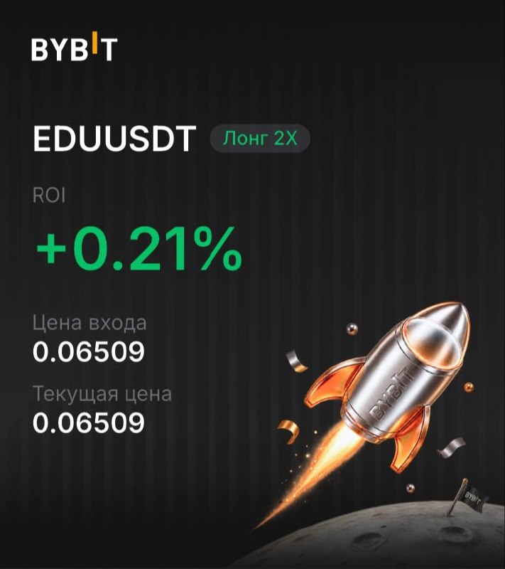 EDUUSDT LONG signal screenshot by INVEX GROUP