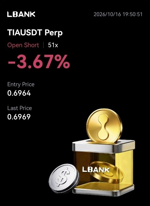 TIAUSDT SHORT signal screenshot by SalehiCryptoVIP