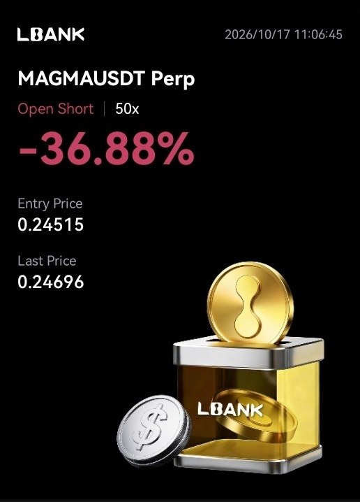MAGMAUSDT SHORT signal screenshot by SalehiCryptoVIP