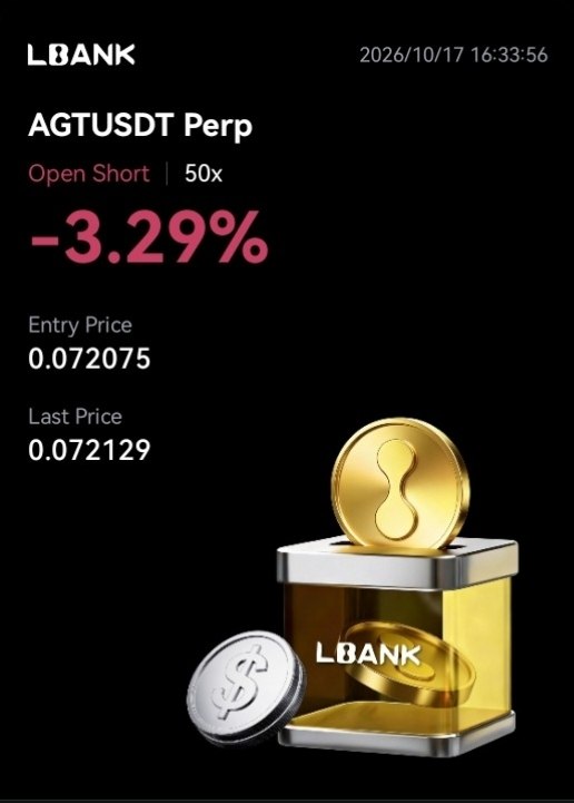 AGTUSDT SHORT signal screenshot by SalehiCryptoVIP