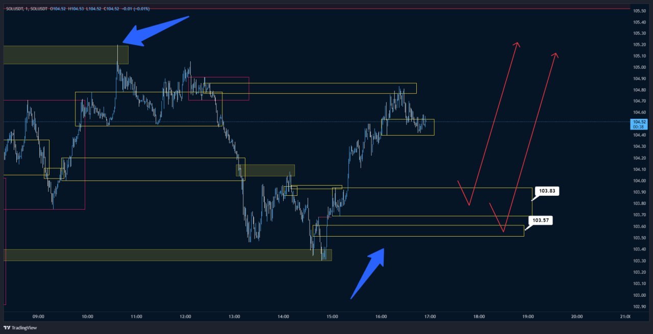SOLUSDT LONG signal screenshot by SERNA | سرنا