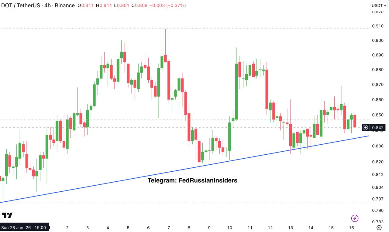 DOTUSDT — chart from the original post by Fed Russian Insiders