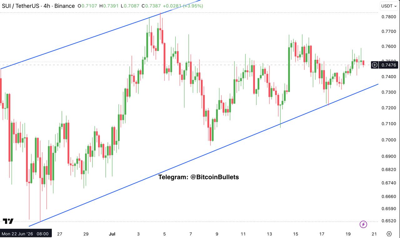 SUIUSDT — chart from the original post by Bitcoin Bullets®