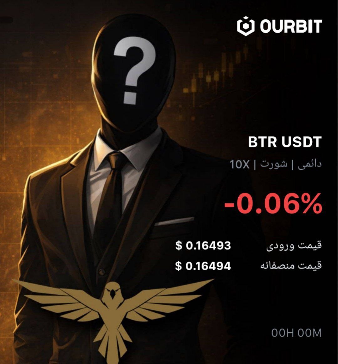 Скриншот сигнала BTRUSDT SHORT от Trade Nobody