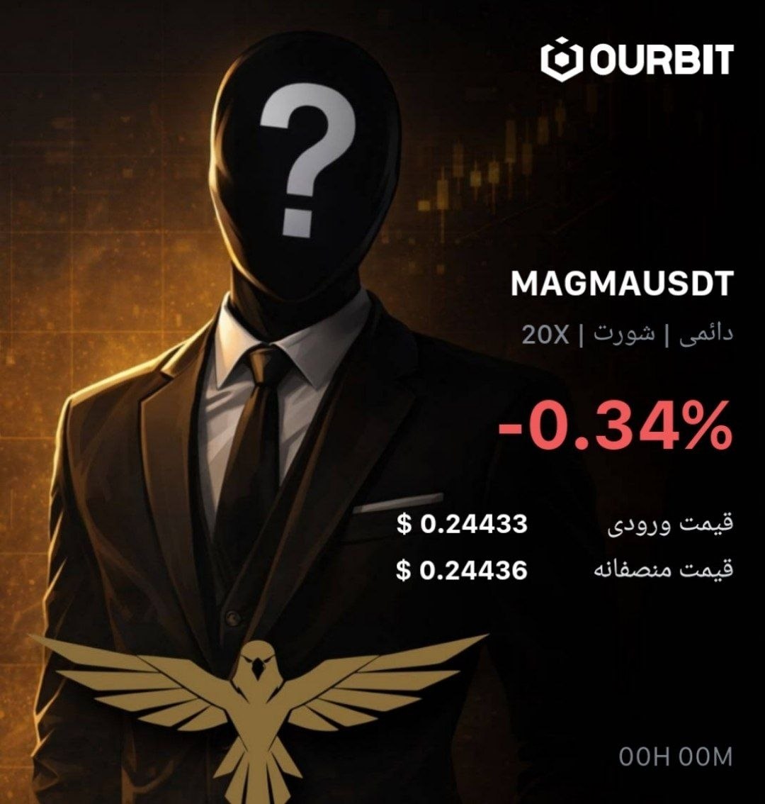 اسکرین‌شات سیگنال MAGMAUSDT SHORT از Trade Nobody