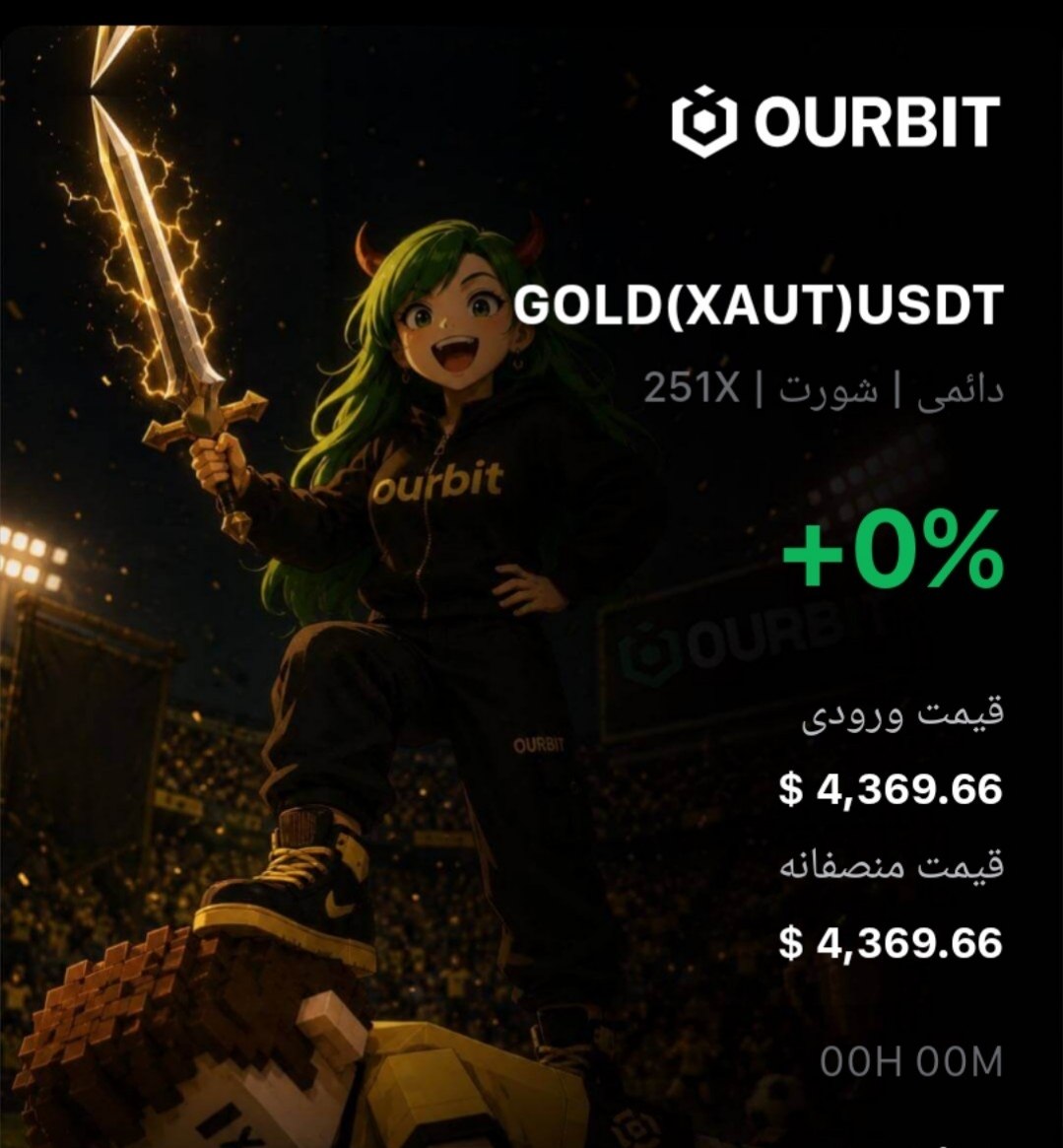 اسکرین‌شات سیگنال XAUTUSDT SHORT از Trade Nobody