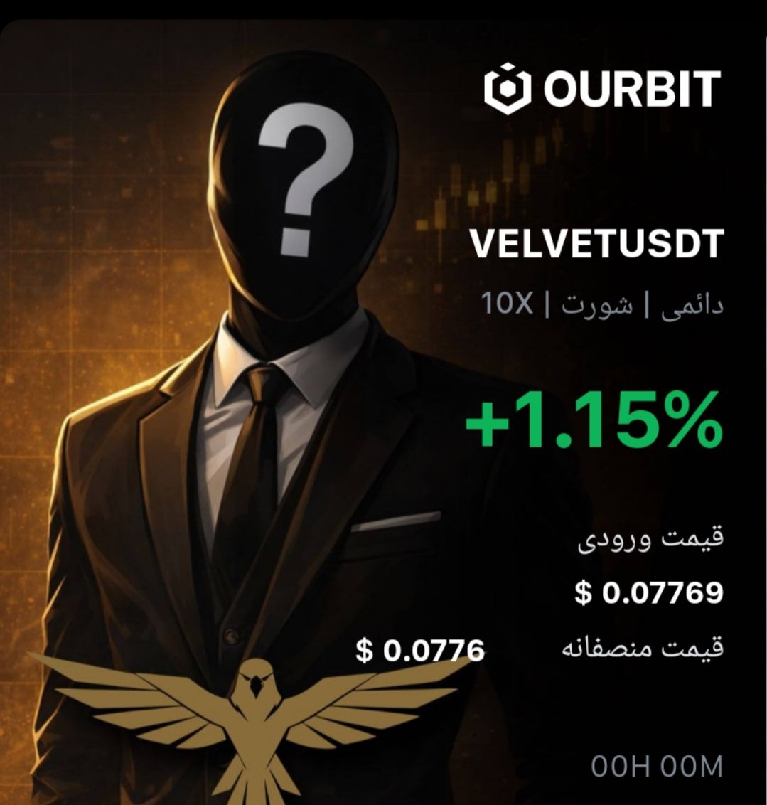 Скриншот сигнала VELVETUSDT SHORT от Trade Nobody