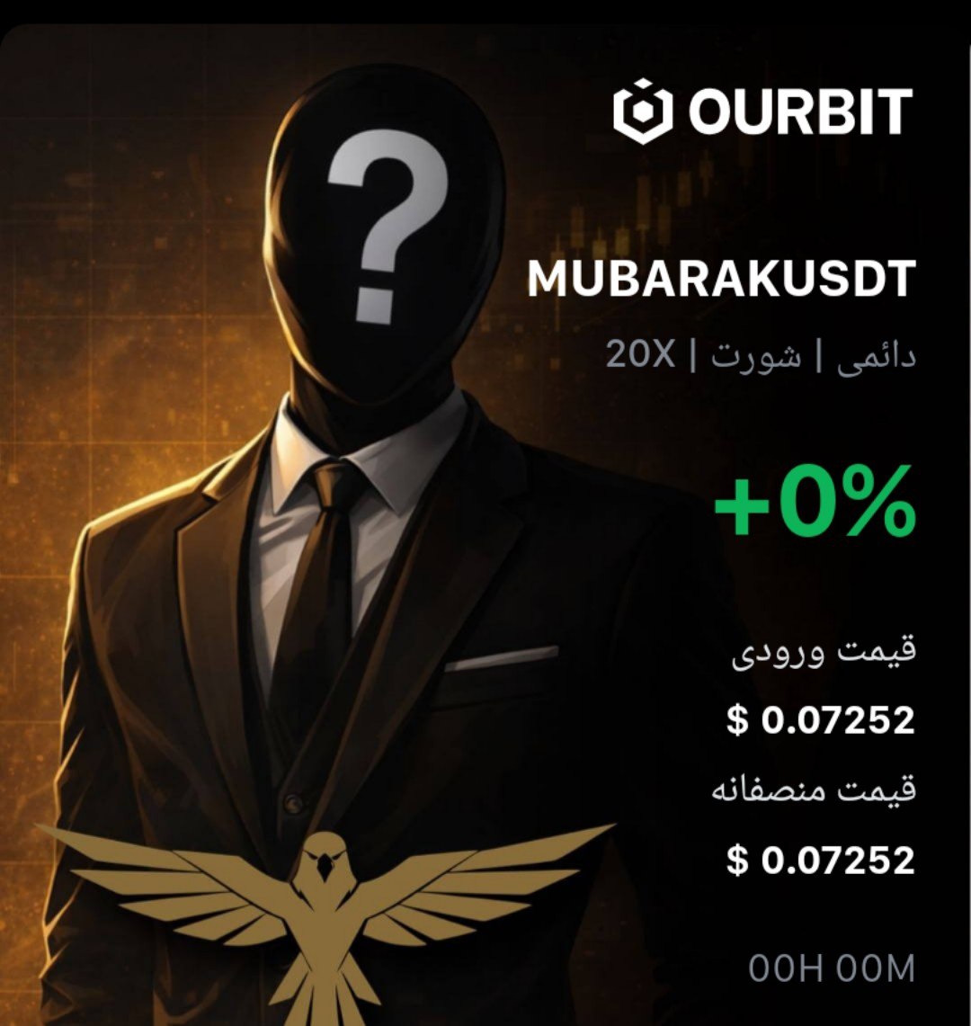 Скриншот сигнала MUBARAKUSDT SHORT от Trade Nobody