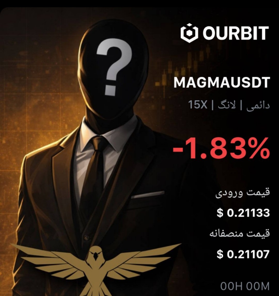 اسکرین‌شات سیگنال MAGMAUSDT SHORT از Trade Nobody