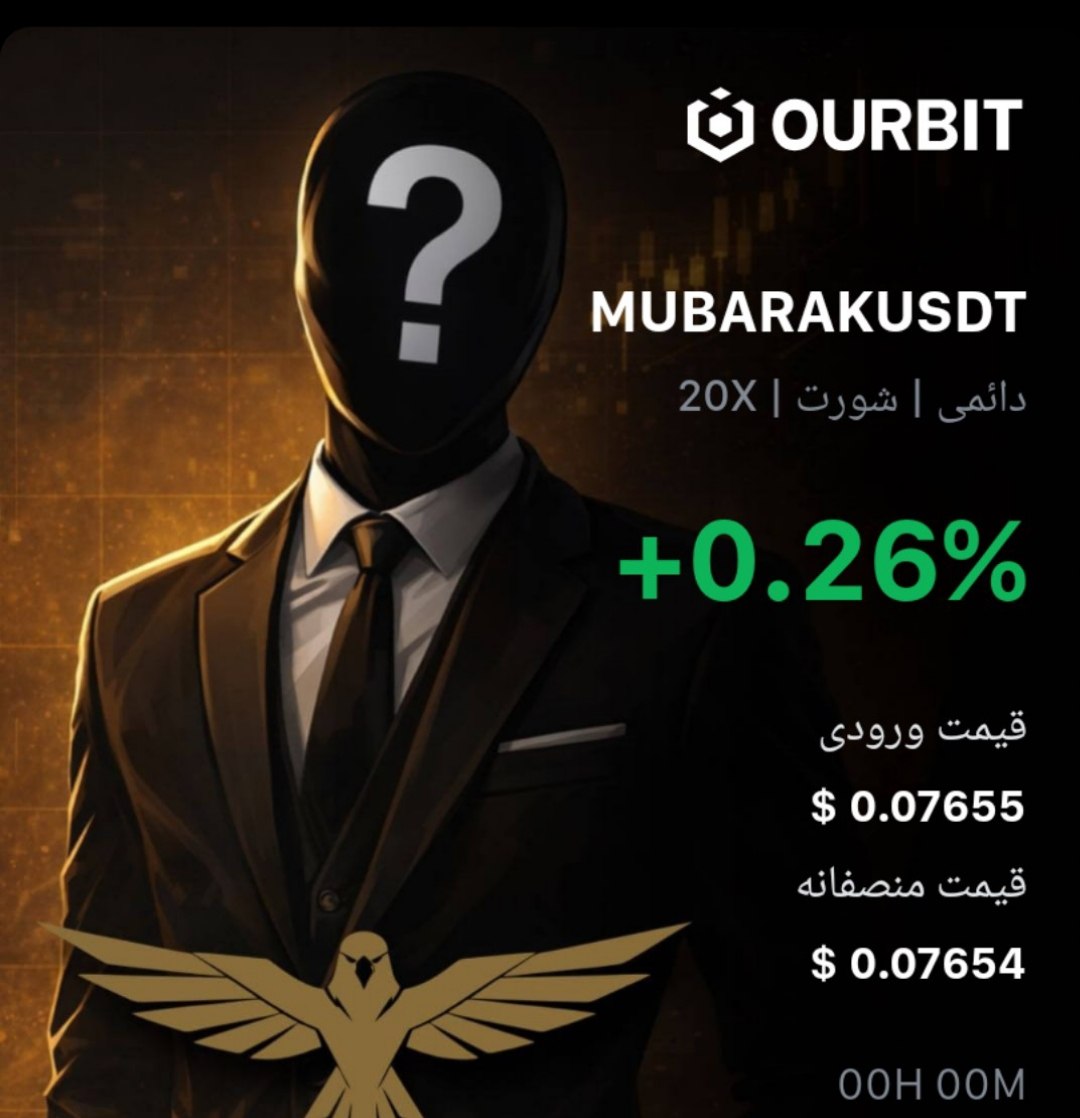 Скриншот сигнала MUBARAKUSDT SHORT от Trade Nobody