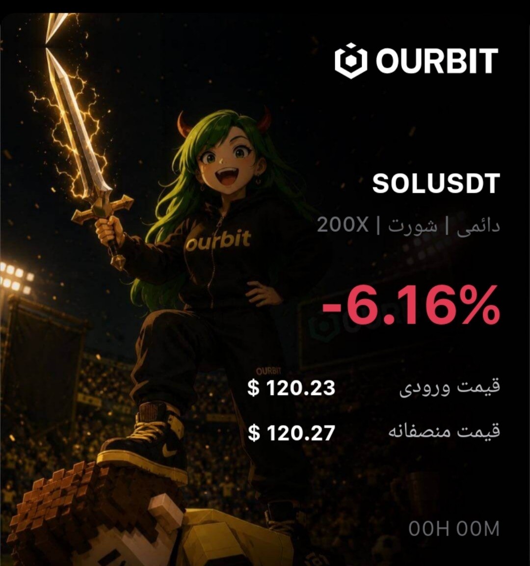 اسکرین‌شات سیگنال SOLUSDT SHORT از Trade Nobody