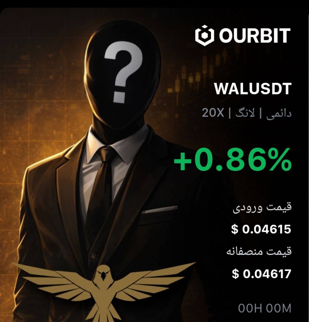 WALUSDT SHORT signal screenshot by Trade Nobody