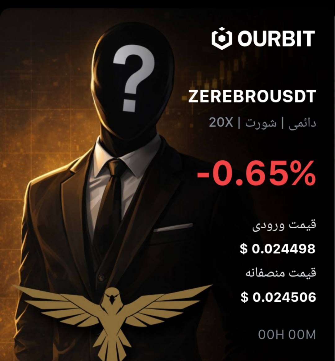 ZEREBROUSDT SHORT signal screenshot by Trade Nobody