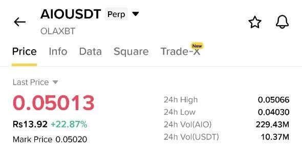 AIOUSDT LONG signal screenshot by Whales Pumps