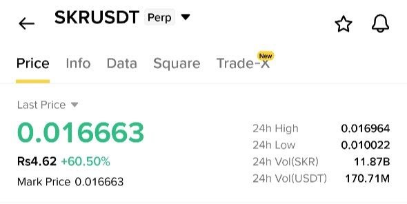 SKRUSDT LONG signal screenshot by Whales Pumps