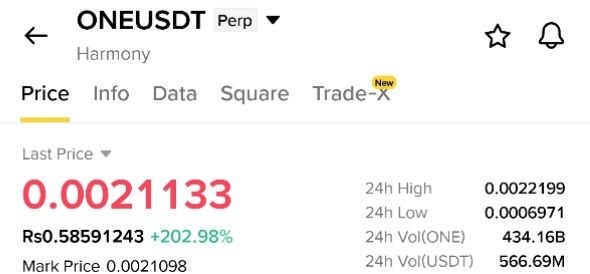 Скриншот сигнала ONEUSDT LONG от Whales Pumps