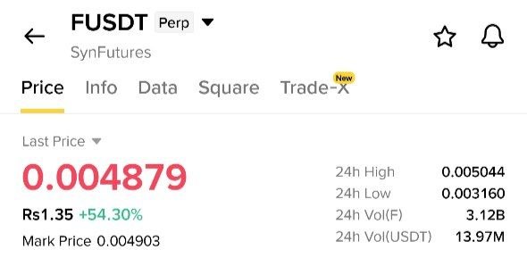 FUSDT LONG signal screenshot by Whales Pumps