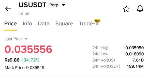 USUSDT LONG signal screenshot by Whales Pumps