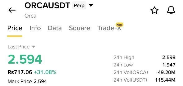 اسکرین‌شات سیگنال ORCAUSDT LONG از Whales Pumps