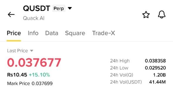 QUSDT LONG signal screenshot by Whales Pumps